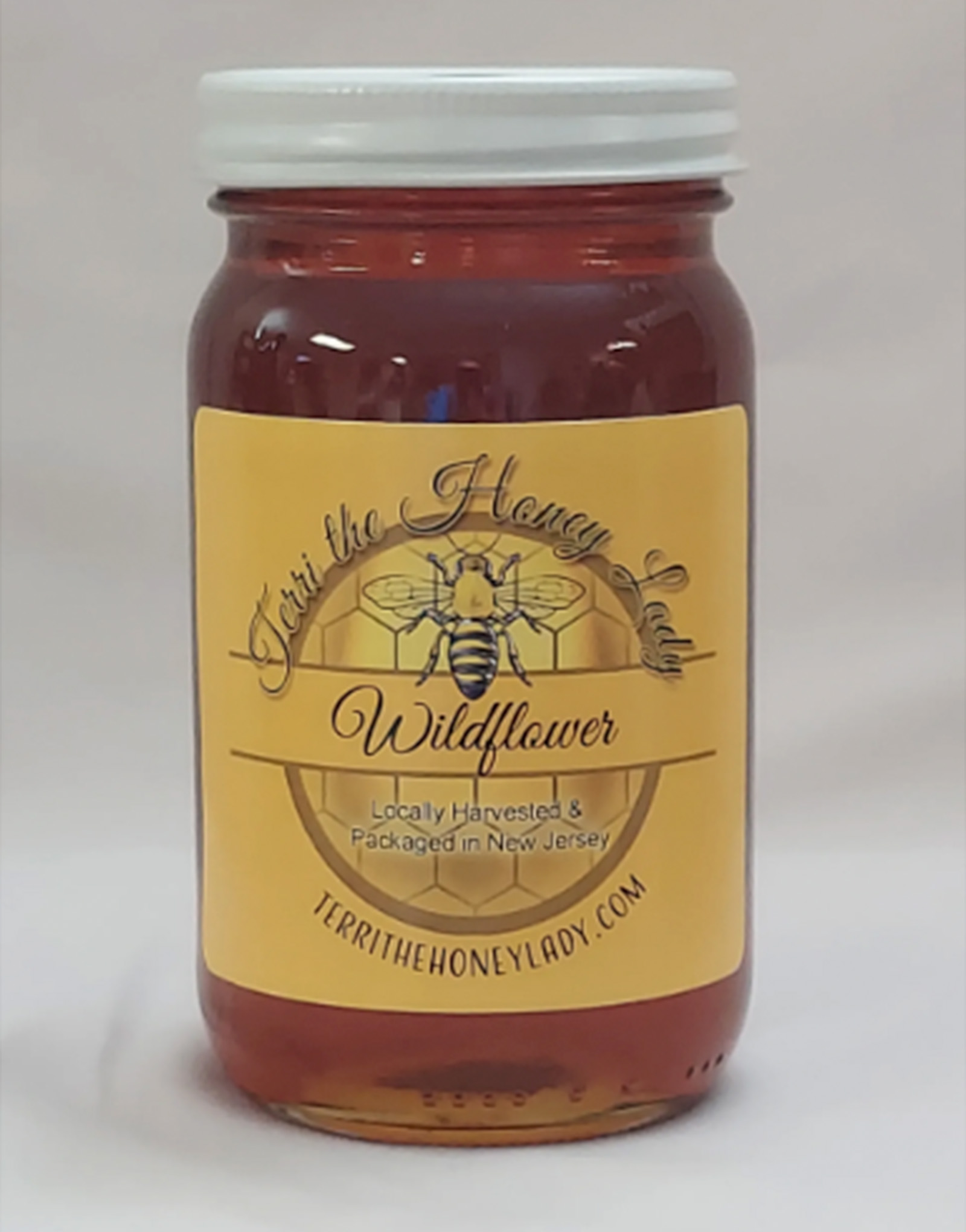 Wildflower Raw Unfiltered Honey 12oz Jar